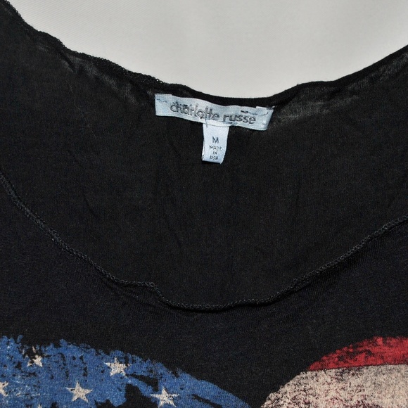 Cropped America Heart Tank - Picture 2 of 2